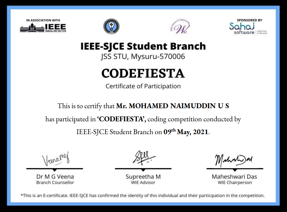 Leadership Certificate